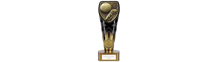 FUSION COBRA BOOT AND BALL RESIN TROPHY - 4 SIZES 15CM - 22.5CM FUSION COBRA BOOT AND BALL RESIN TROPHY - 4 SIZES 15CM - 22.5CM